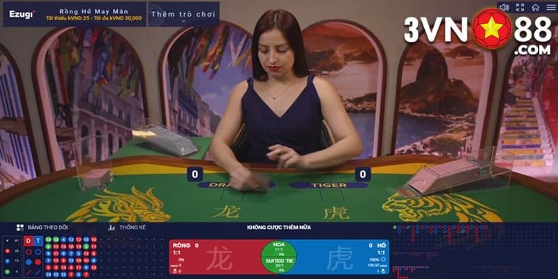 Luật ban đầu game casino VN88 Rồng Hổ cần nhớ để trải nghiệm 